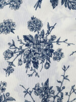 Men's Blue Floral Print Casual T-Shirt - Image 6