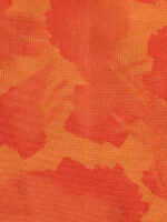 Orange Print Beach Men's 7" Swimming Trunks - Image 6