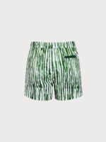 Hapnix® - The Green Rift Men's 5" Swim Trunks - Image 8
