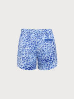 Hapnix® - The Blue Leopard Men's 5" Swim Trunks - Image 5