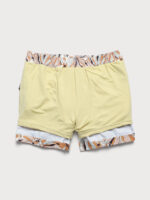 Hapnix® - Orange Floral Men's 5" Swim Trunks - Image 3