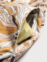 Hapnix® - Orange Floral Men's 5" Swim Trunks - Image 4