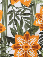 Hapnix® - The Orange Floral Men's 7" Swim Trunks - Image 8