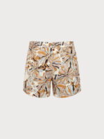 Hapnix® - Orange Floral Men's 5" Swim Trunks - Image 2