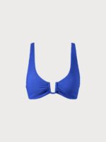 Navy U-Ring Bikini Top - Image 6