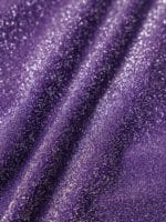 Purple Lurex Cross Back One-Piece Swimsuit - Image 9