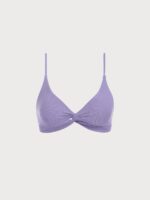 Purple Twist Backless Bikini Top - Image 6