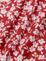 Red Reversible Tie Floral Bikini Bottom - Image 9
