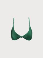 Reversible Geometric Textured Knot Bikini Top - Image 9