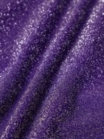 Purple Solid Lurex Bikini Bottom - Image 8