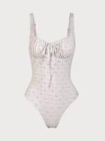 Floral Cutout One-Piece Swimsuit - Image 8