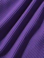 Purple Twist Cross Back Bikini Top - Image 7