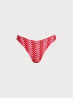 Red Crochet Bikini Bottom - Image 5