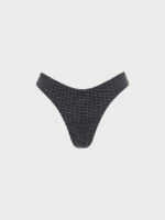 Black Polka Dot Bikini Bottom - Image 5