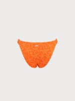 Orange Starfish Elastic Bikini Bottom - Image 5