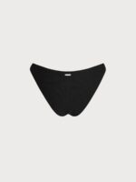 Black & White Color Block High-Cut Bikini Bottom - Image 9