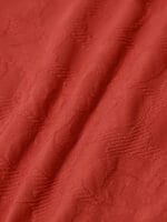 Brick Red Jacquard Tie Bikini Bottom - Image 9