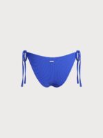 Blue Solid Tie Bikini Bottom - Image 7
