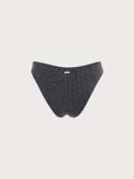 Black Polka Dot Bikini Bottom - Image 6