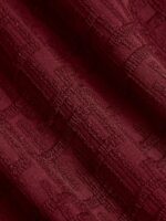 Wine Red Monogram Bikini Bottom - Image 9