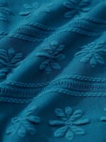 Blue Jacquard Tie Bikini Bottom - Image 7
