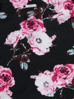 Black Floral Plus Size Bikini Bottom - Image 8