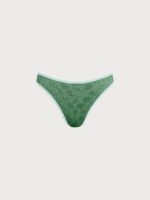 Dark Green Full Coverage Bikini Bottom - Image 7