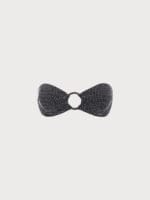 Polka Dot O-Ring Strapless Bikini Top - Image 5