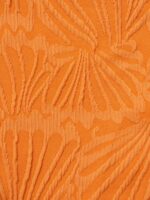 Orange Jacquard U-Ring Cross Back Bikini Top - Image 10