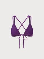 Purple Strappy Bikini Top - Image 7