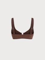 Dark Coffee U-Ring Bikini Top - Image 10