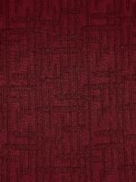 Wine Red Textured U-Ring Cross Back Bikini Top - Image 8