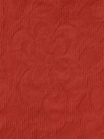 Brick Red Jacquard Bikini Top - Image 10
