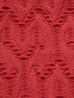Red Textured Halter Bikini Top - Image 12