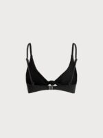 Black Ribbed Knot Bikini Top - Image 6