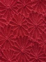 Wine Red Sparkle Textured Underwire Bikini Top - Image 7