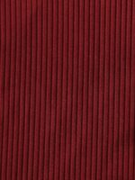 Wine Red Cutout Gold-Accented Bikini Top - Image 8