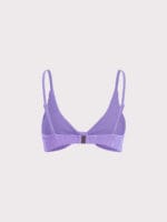Purple Jacquard Knot Bikini Top - Image 7