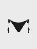 Black Tie Stitch Bikini Bottom - Image 14