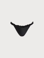 Black Ruffled Bikini Bottom - Image 8