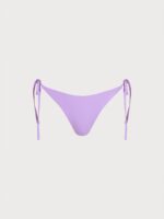 ECONYL® Purple Tie Bikini Bottom - Image 5