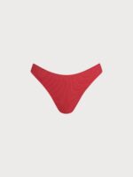 Red-Pink Reversible Bikini Bottom - Image 7