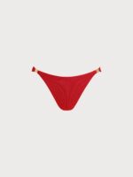 Red Gold-Accented Bikini Bottom - Image 8