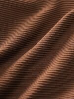 Brown Contrast Trim V-Cut Full Coverage Bikini Bottom - Image 9
