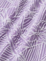 Purple Print Textured Bikini Bottom - Image 8