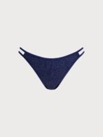 Blue Cutout Bikini Bottom - Image 6