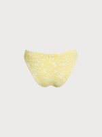 Yellow Textured O-Ring Bikini Bottom - Image 9
