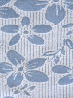 Light Blue Textured Floral Bikini Bottom - Image 9