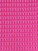 Pink Textured V Cut Plus Size Tankini Bottom - Image 7