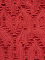 Red Textured Tie Bikini Bottom - Image 9